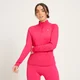 MP Ženski oprijeti zgornji del z zadrgo Training 1/4 Zip – magenta