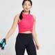 MP Ženska kratka majica Power Twist – magenta