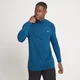Moška majica MP Performance 1/4 Zip Top - Poseidon Marl