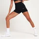 MP Ženske brezšivne kratke hlače Tempo Booty – črne