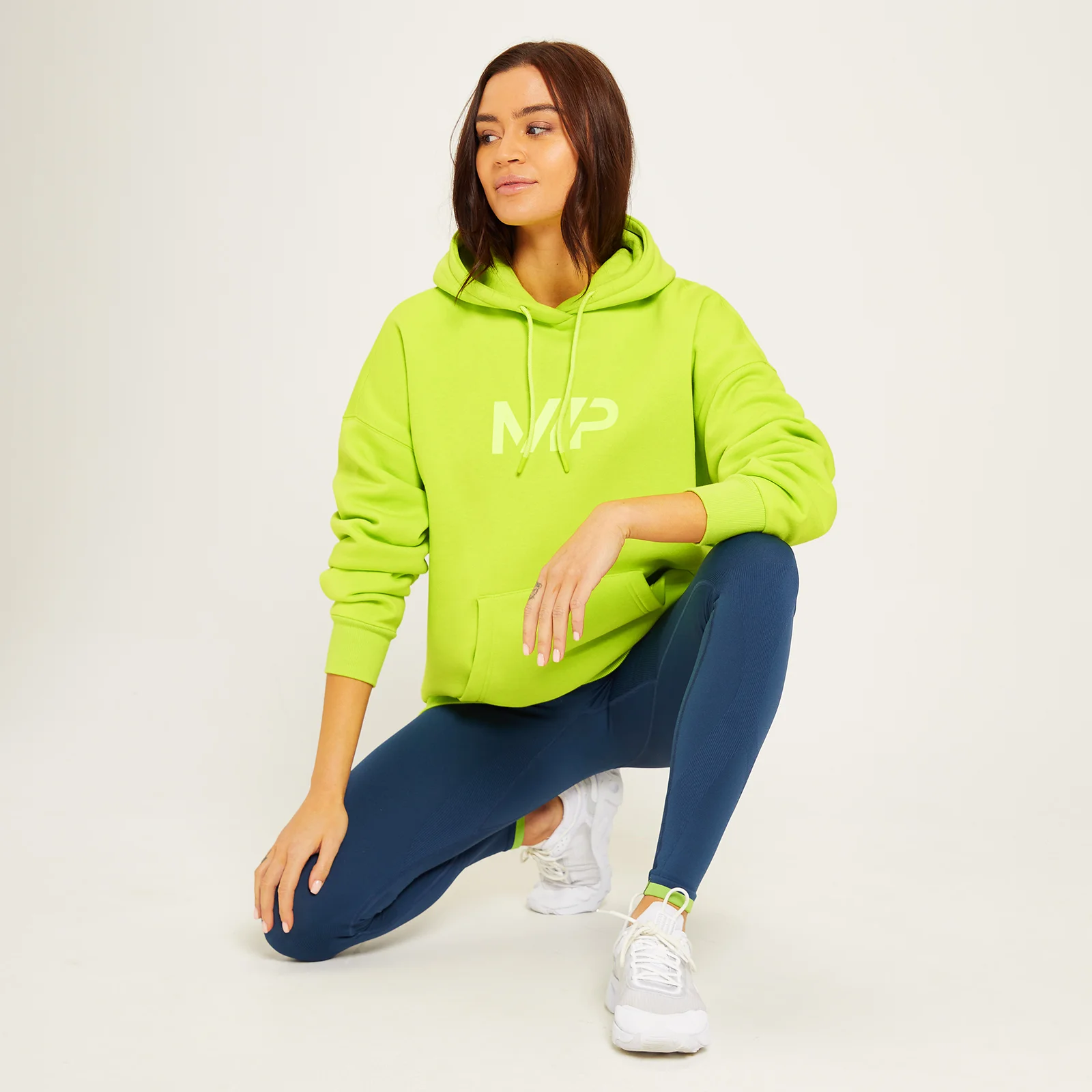 Ženska jopa s kapuco Adapt MP - Acid Lime - XXS Slika 1