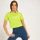 Ženska majica s kratkimi rokavi Adapt Crop Top MP - Acid Lime