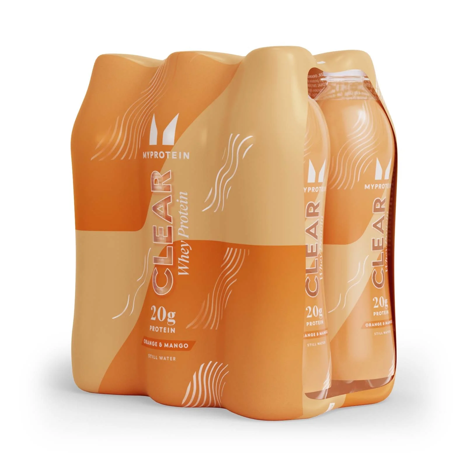 Beljakovinska voda Clear Protein Water – RTD (6 pločevink) - 6 Pack - Orange & Mango Slika 1