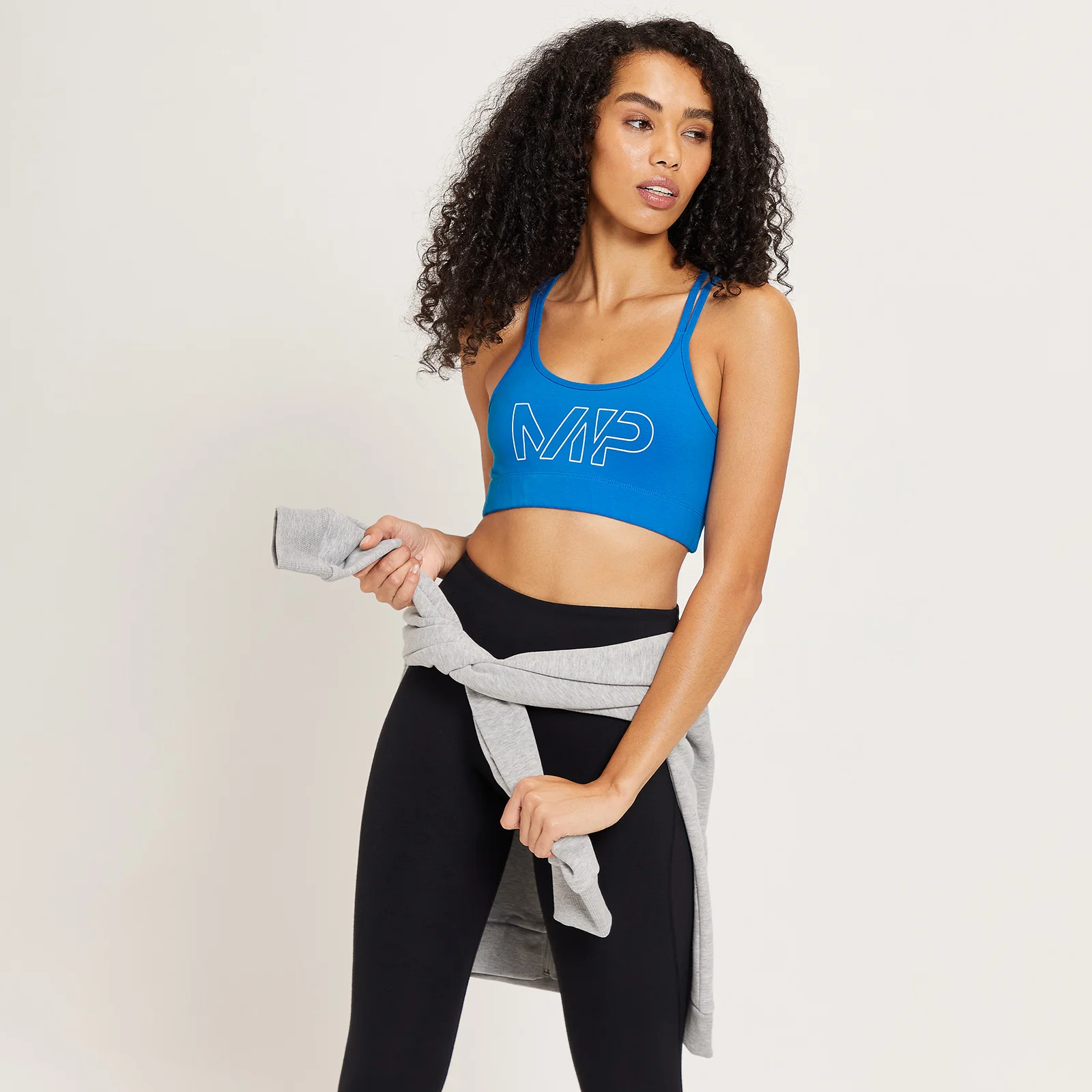 MP Ženski nedrček Original Jersey Bra — true blue moder - XXS Slika 1
