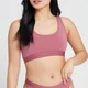 Ženski osnovni kosi, nedrček bralette - kožne barve