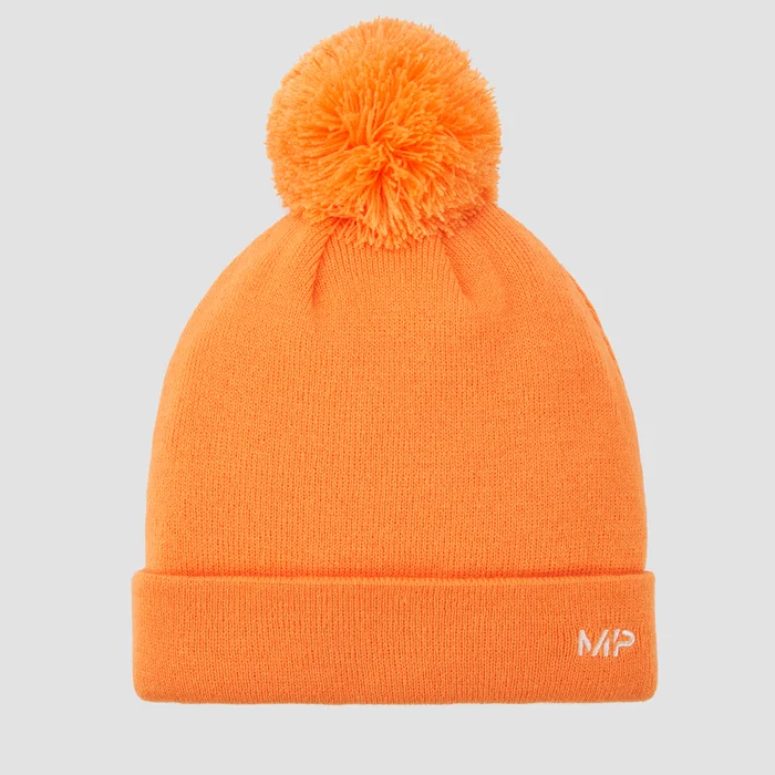 MP Kapa s cofom Bobble Hat — rumenkasto bela