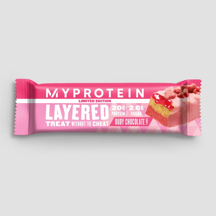 Beljakovinska ploščica Layered Bar z okusom piškotov speculoos (12 × 60g)