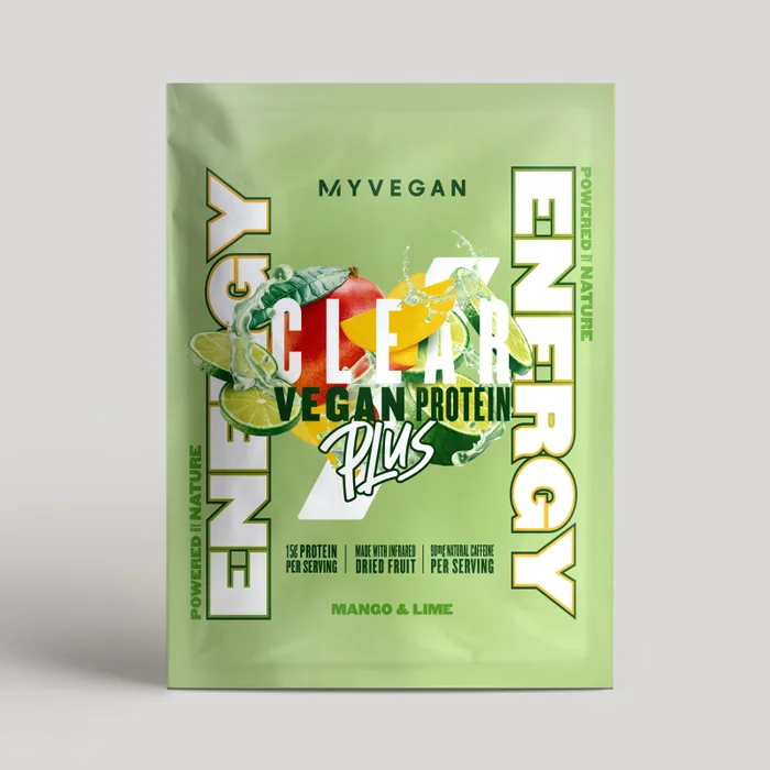Bistre veganske beljakovine Clear Vegan Protein Plus – Energy