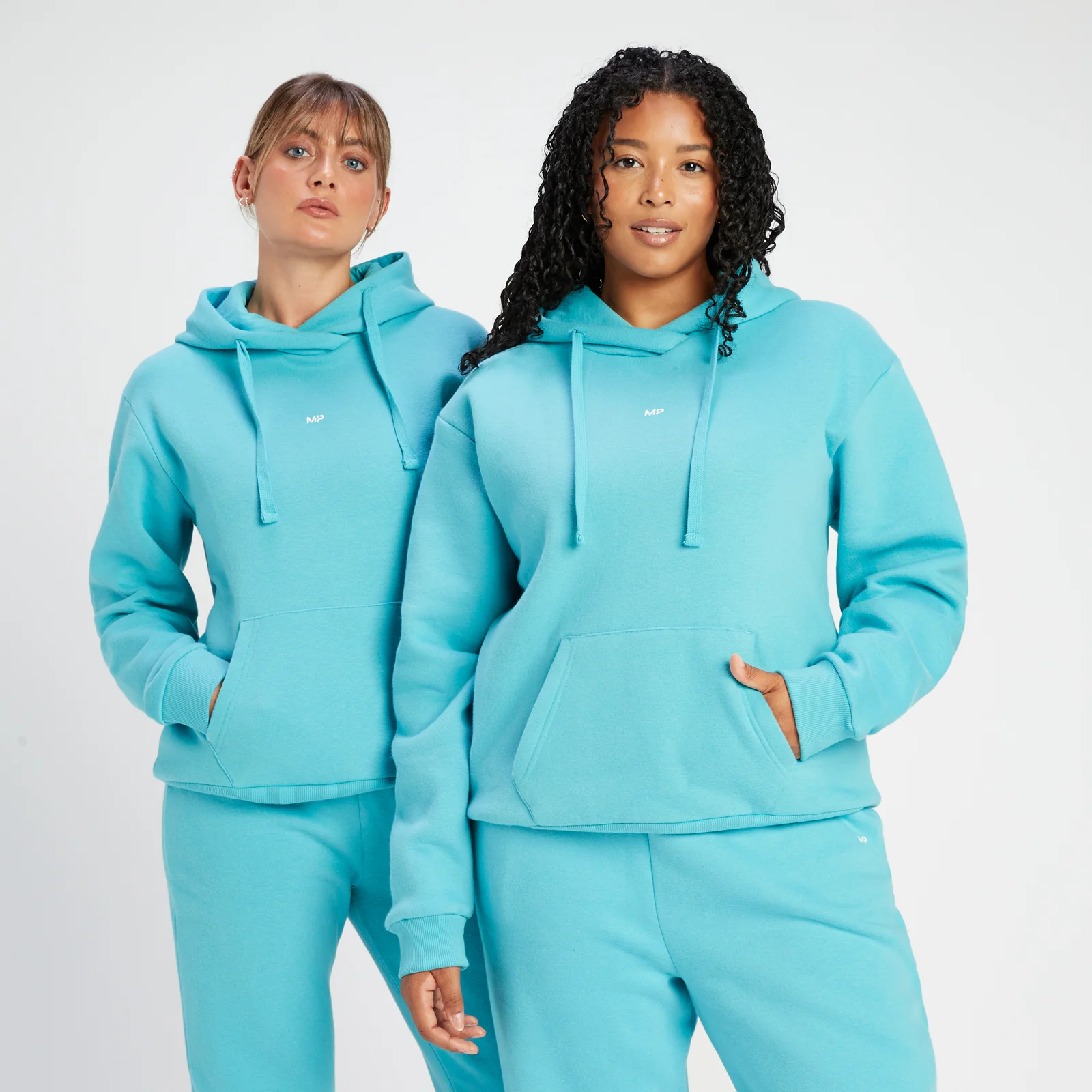 MP Ženski pulover s kapuco Crayola Essentials – Aquamarine - XXS Slika 1