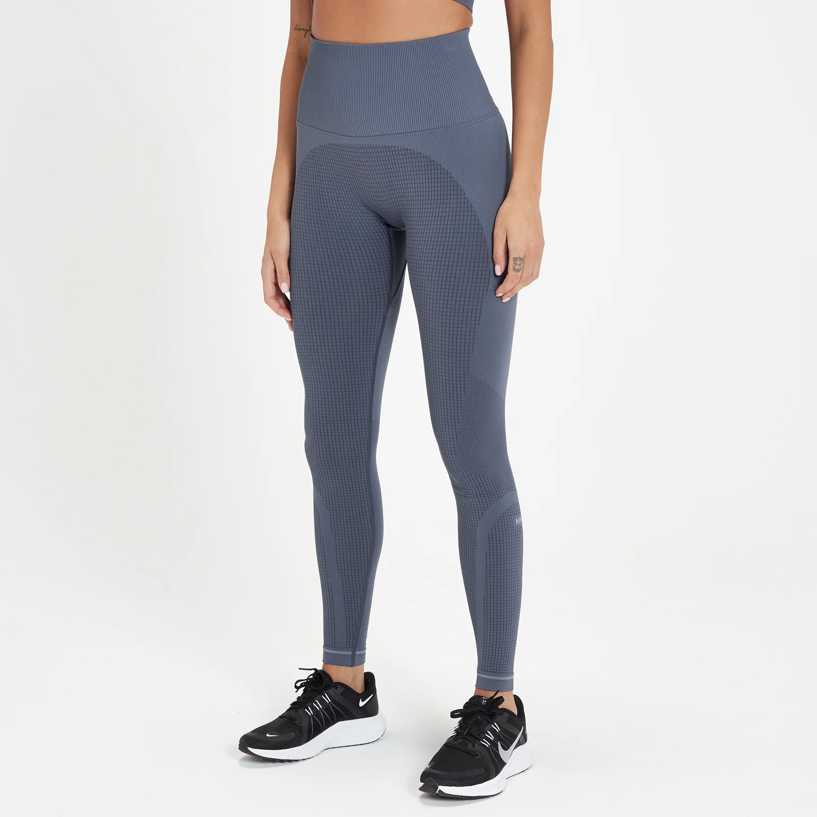 MP Ženske brezšivne pajkice Velocity Ultra Graphene – shadow blue modra - XS Slika 1