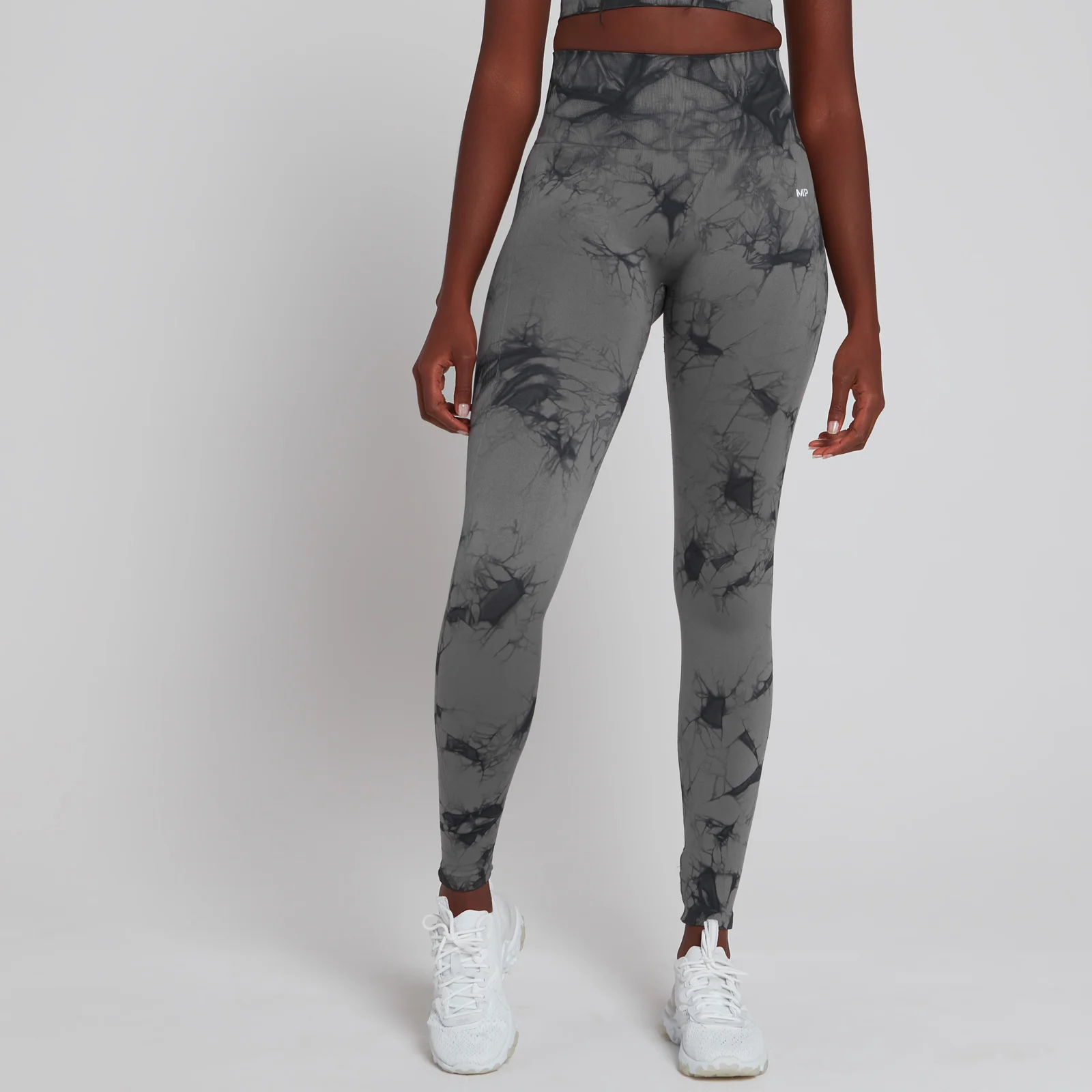 MP Ženske brezšivne pajkice Shape Ultra – črna Tie Dye - XXS Slika 1