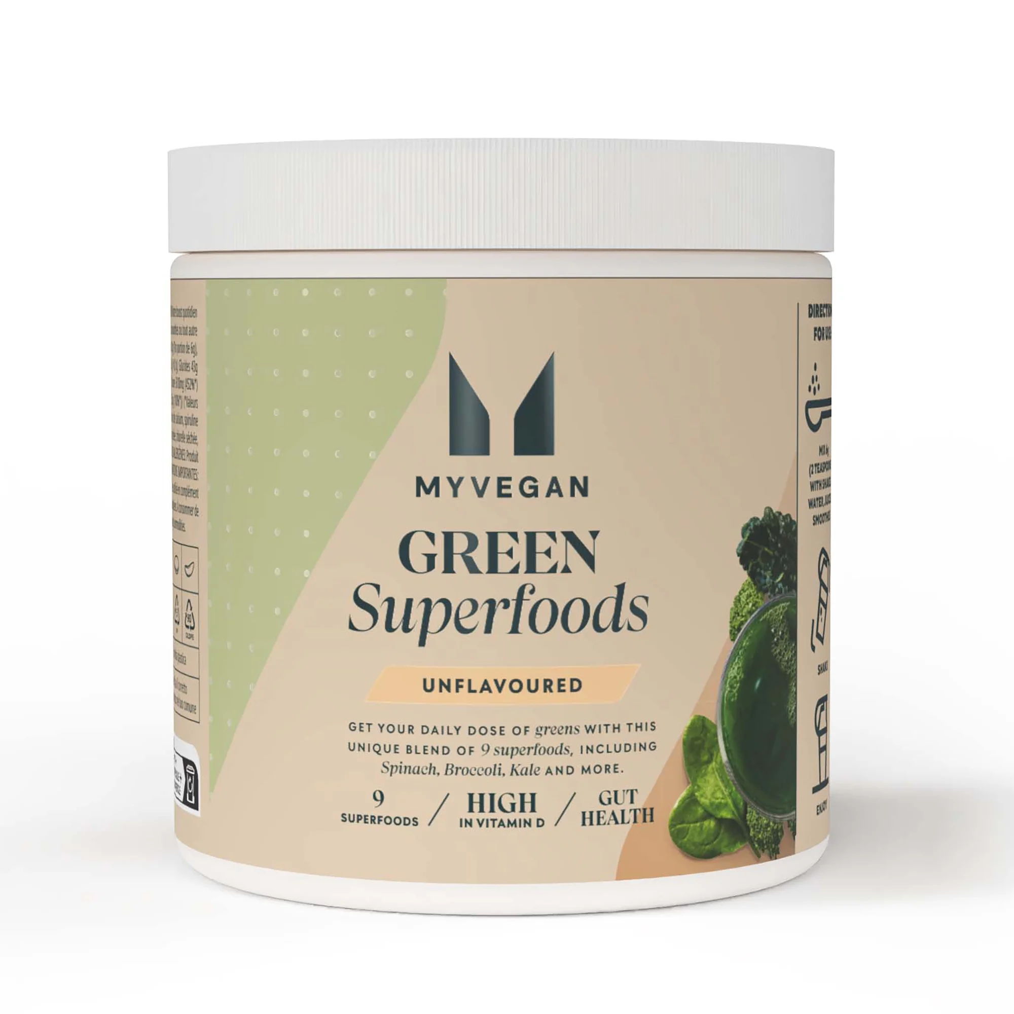 Mešanica zelenih superživil Green Superfoods - 500g - Raspberry & Cranberry Slika 1