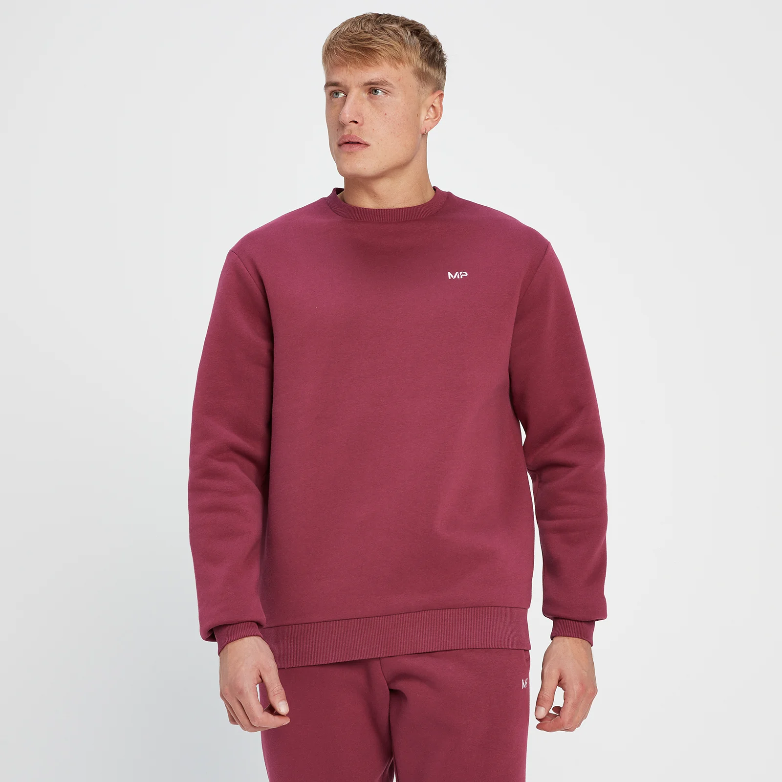 MP Men's Rest Day Sweatshirt - Red Berry - XXS Slika 1