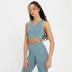MP Ženski športni modrček Power Longline - Pebble Blue