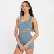 MP Ženski brezšivni športni nedrček Shape - Pebble Blue
