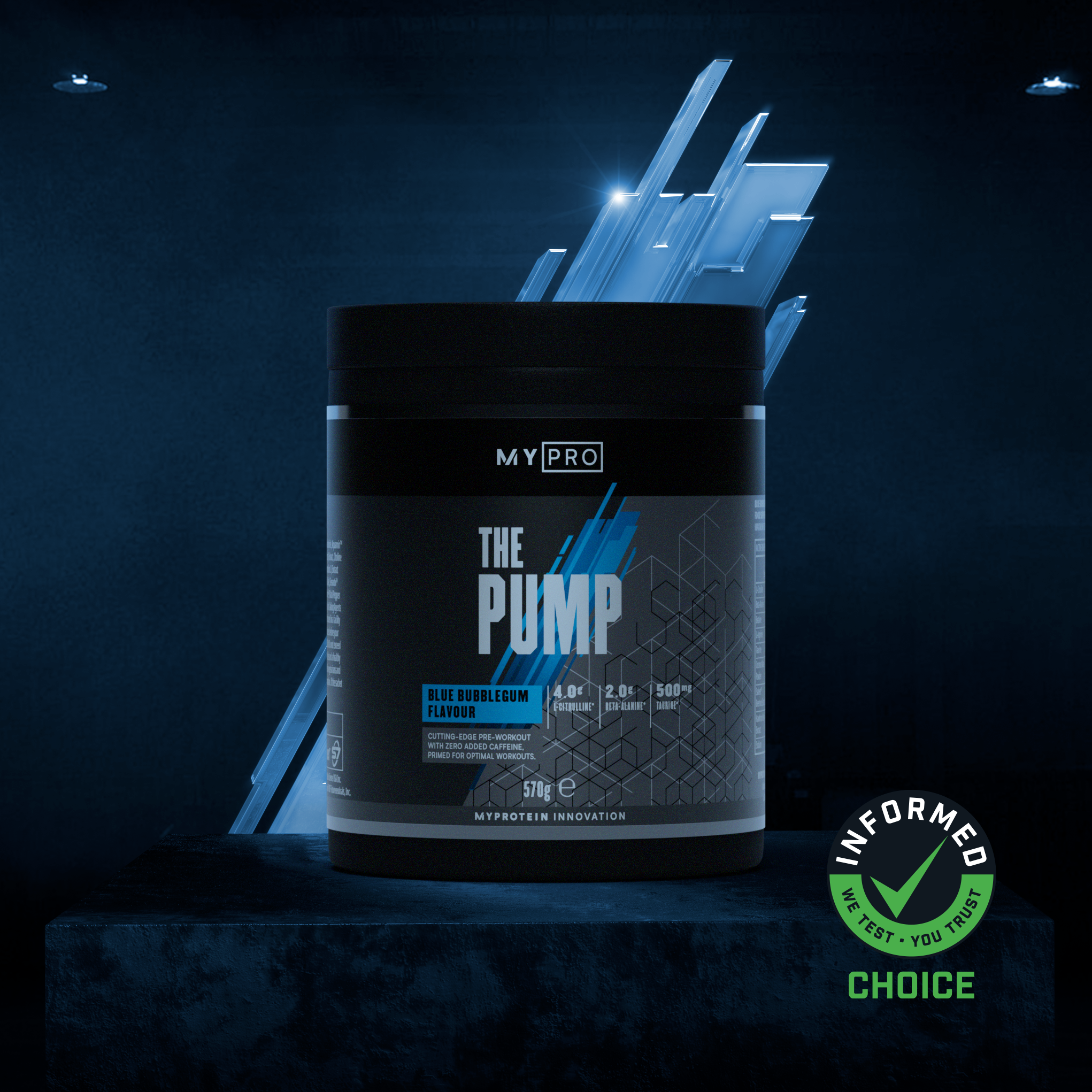 THE Pump - 30servings - Blue Bubblegum Slika 1