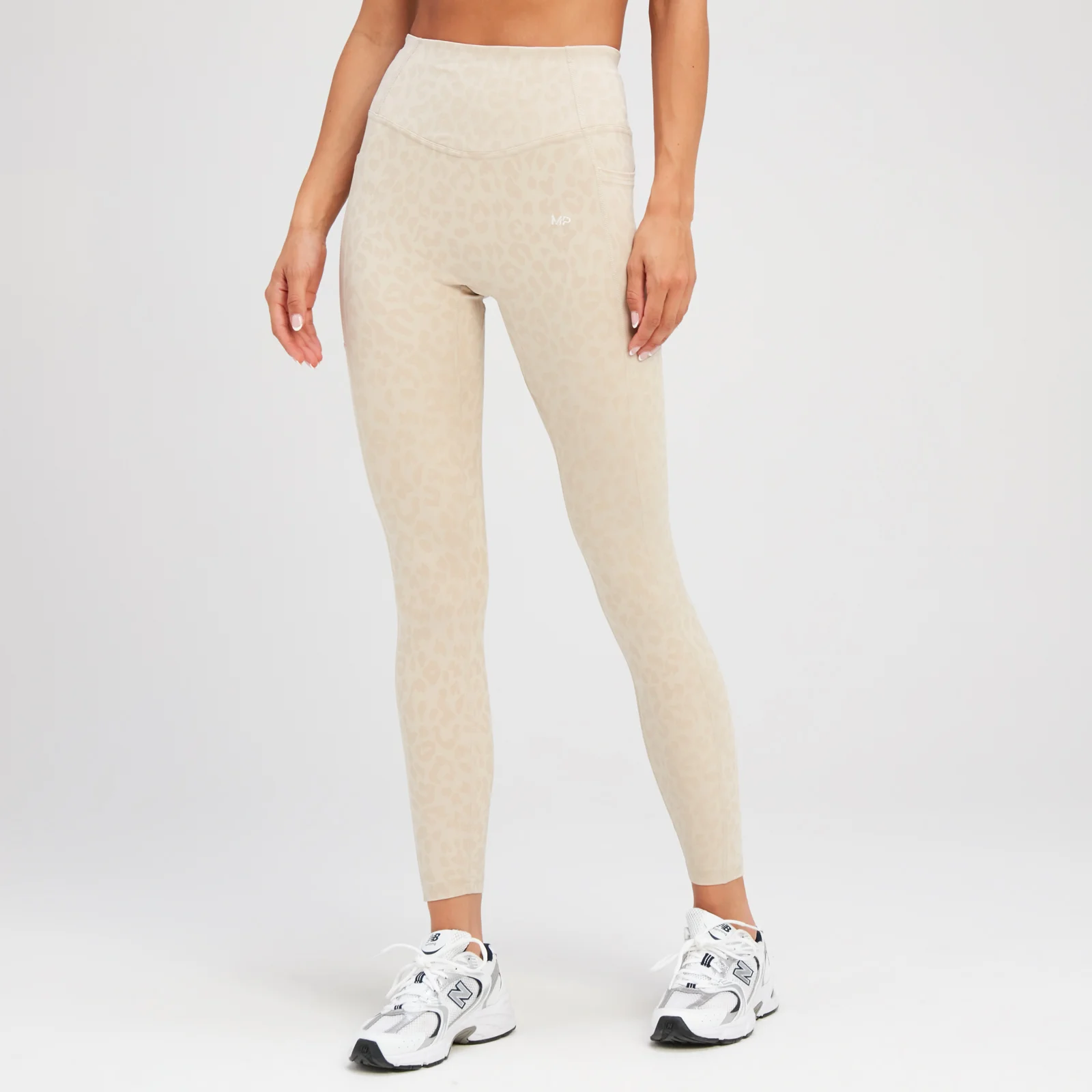 MP Ženske pajkice Tempo Animal – Canvas Grey - XS Slika 1