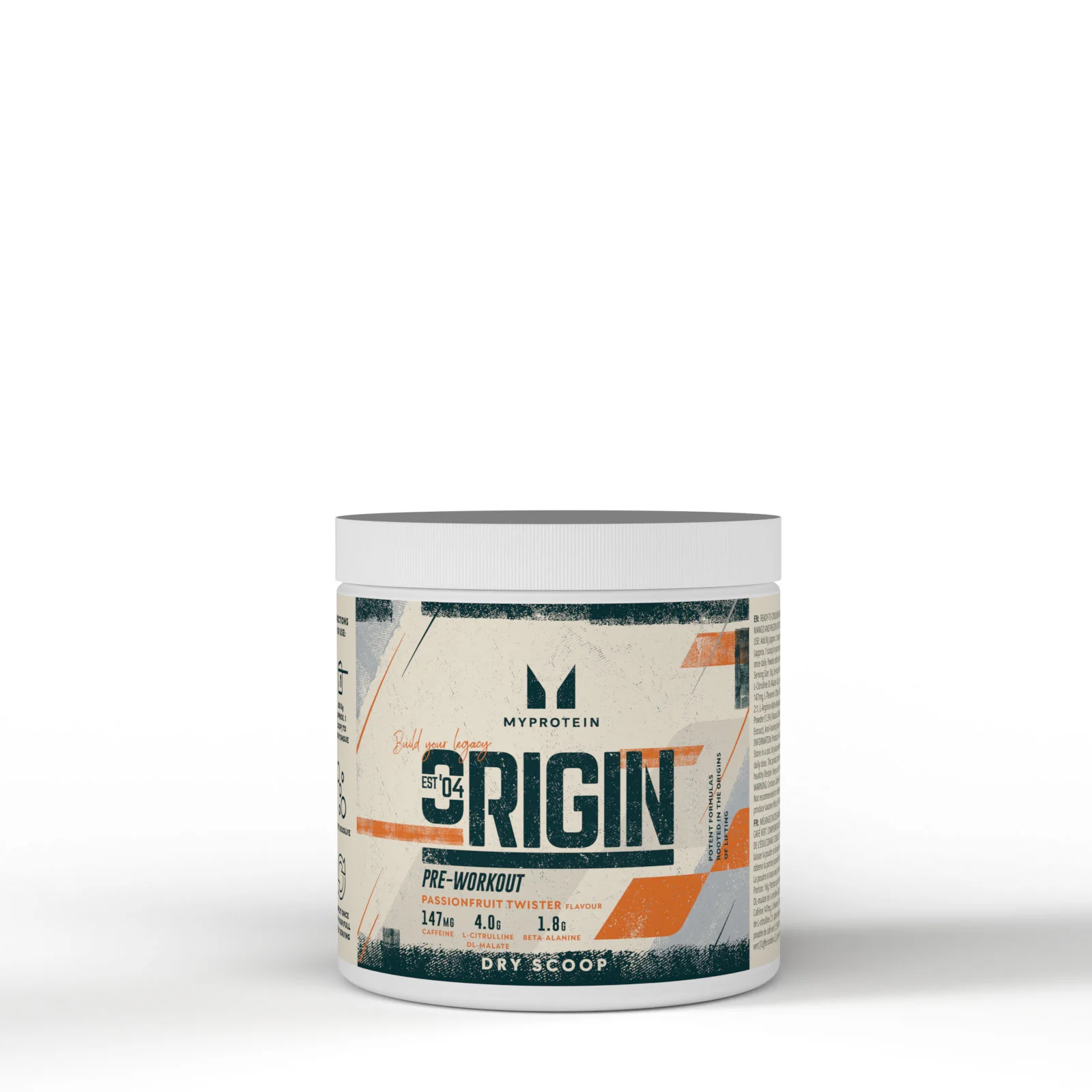 Prehransko dopolnilo za pred vadbo Origin Pre-Workout Dry Scoop - 18servings - Passionfruit Twister Slika 1