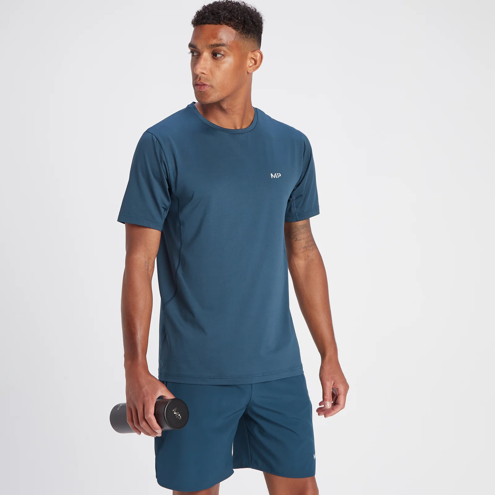 MP Men's Velocity Short Sleeve T-Shirt - Blue Moon - XS Slika 1