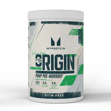 Prehransko dopolnilo za pred vadbo brez stimulansov Origin Stim-Free Pre-Workout