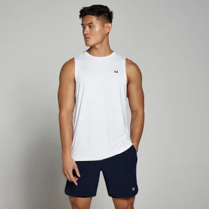 MP Moška majica brez rokavov Training – bela - Size M