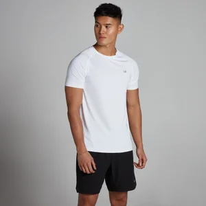 MP Moška majica s kratkimi rokavi Training – bela - Size S
