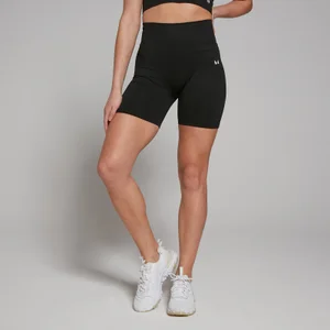 MP Ženske brezšivne kratke kolesarske hlače za oblikovanje postave – črne - Size XS