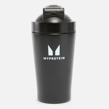 Mini šejker Myprotein iz reciklirane kovine – črna