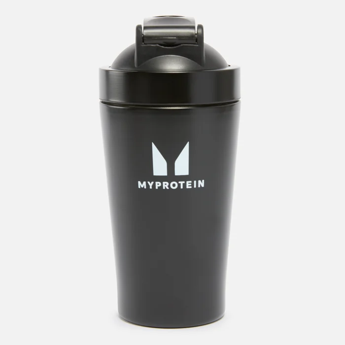 Mini kovinski šejker Myprotein – črn
