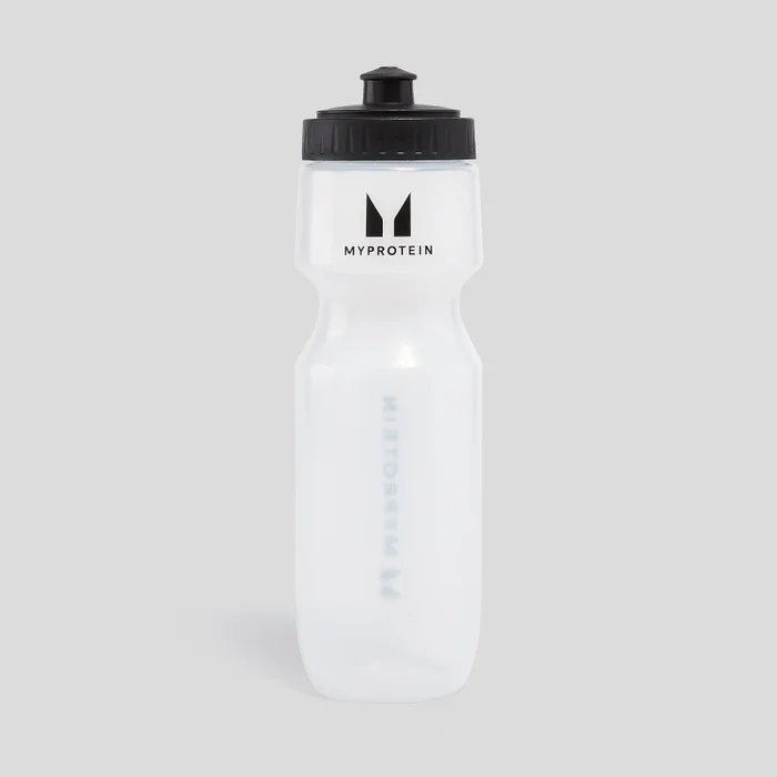 Športna steklenička za vodo Myprotein – prozorna/črna