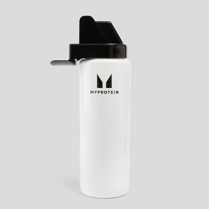 Hibridna steklenička za vodo Myprotein – prozorna/črna