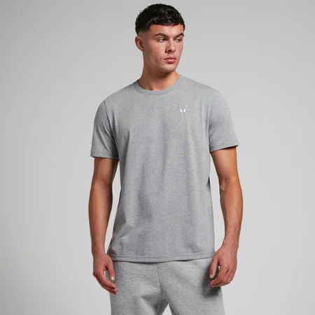 MP Moška majica s kratkimi rokavi Rest Day Short Sleeve T-Shirt – melanž siva