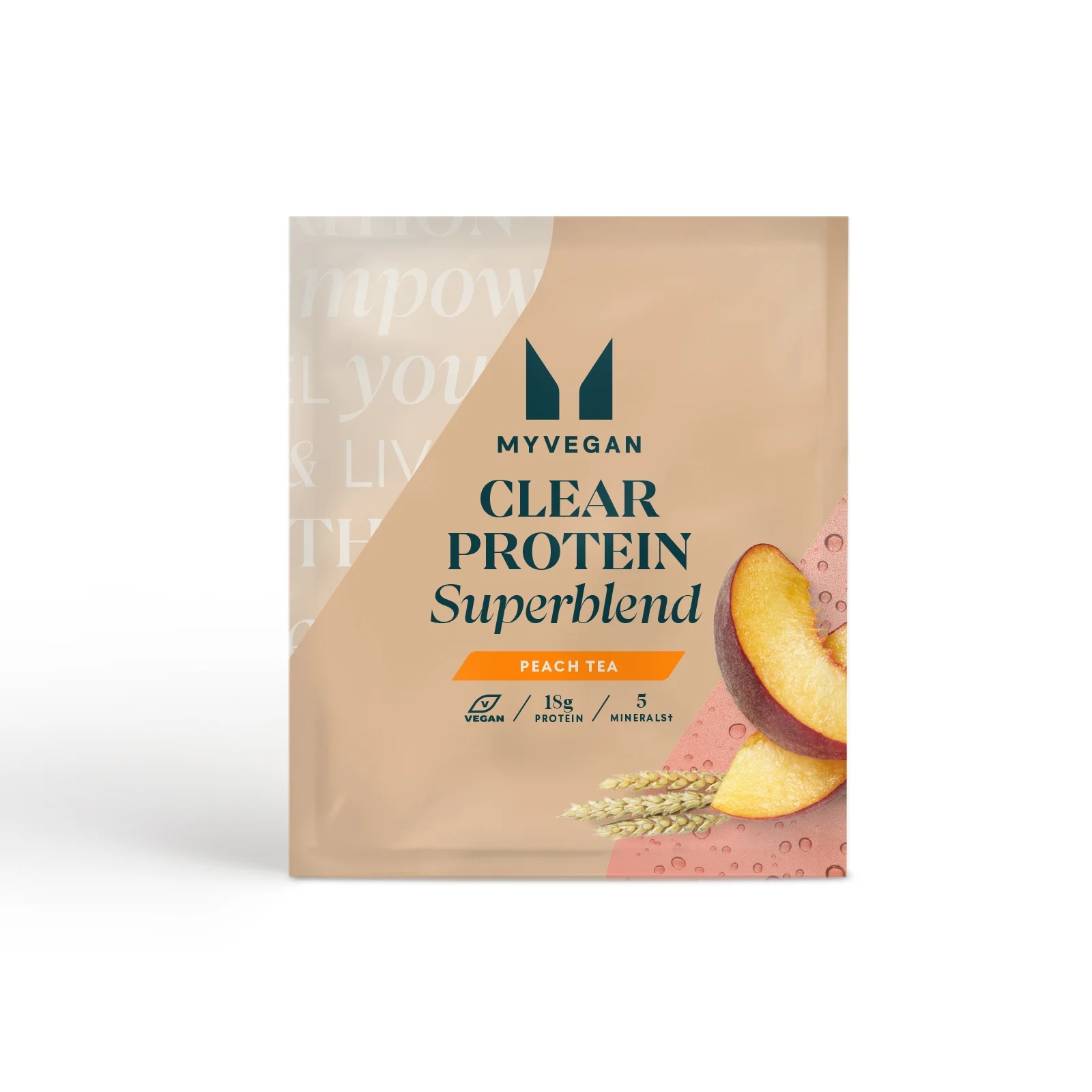 Myvegan Clear Protein Superblend (Sample) - 1servings - Breskov čaj Slika 1