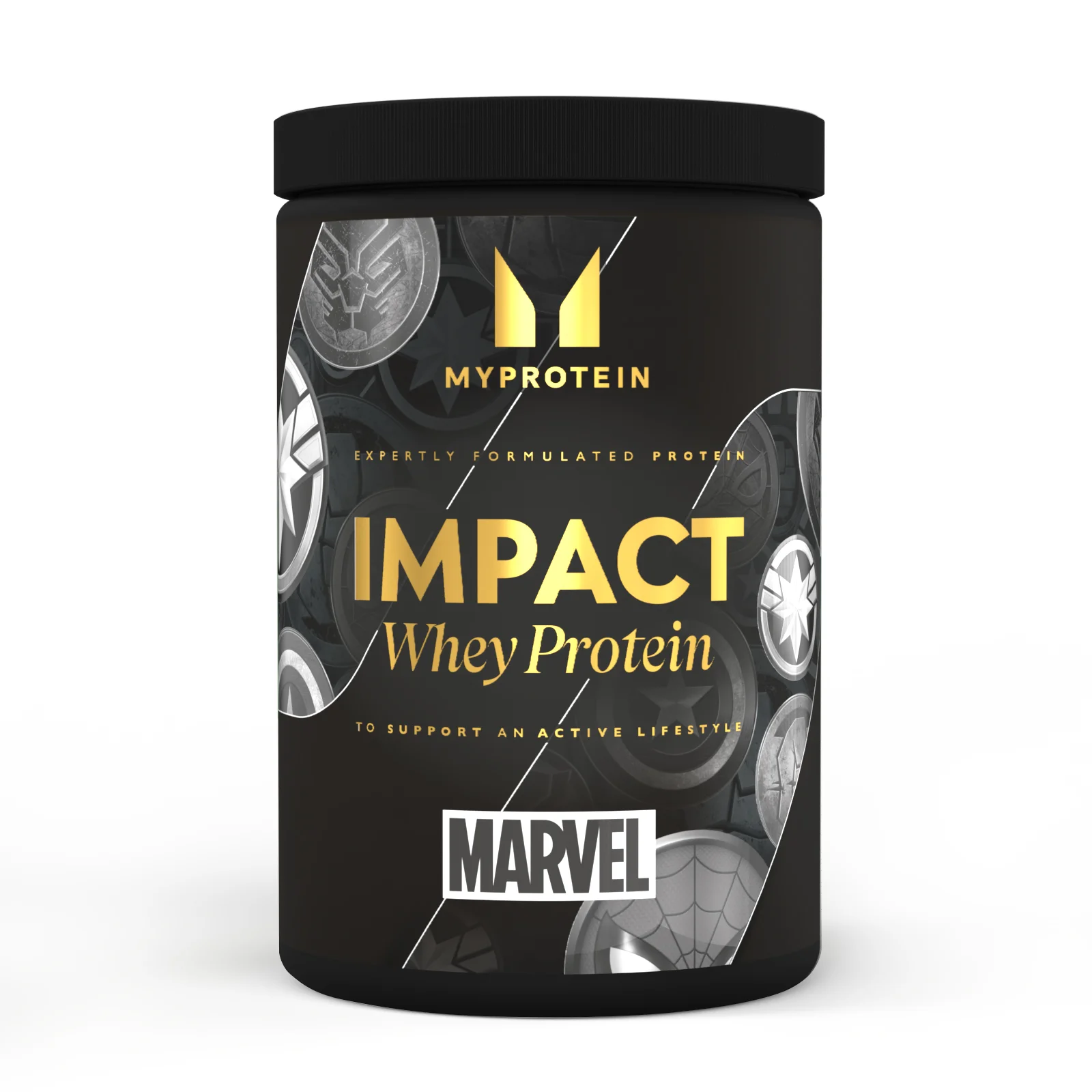 Sirotkine beljakovine Impact Whey Protein – MARVEL - 625g - Chocolate Peanut Pretzel Slika 1