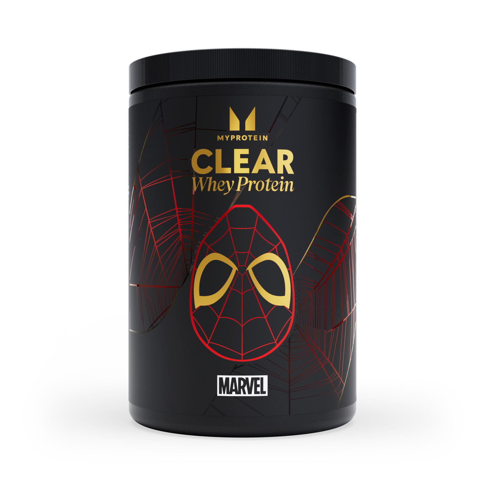 Bistre sirotkine beljakovine Clear Whey Protein – MARVEL - 20Porcij - Spider-Man - Raspberry & Strawberry Slika 1