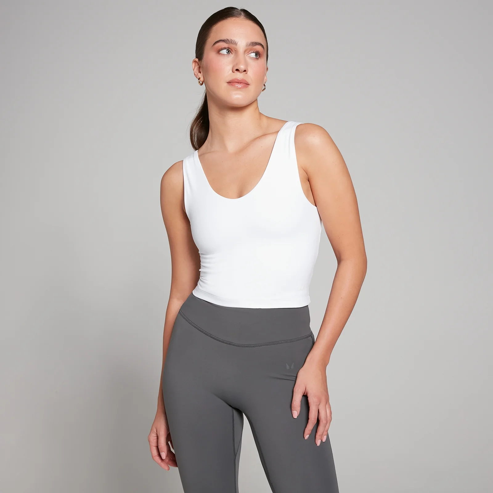 MP Ženska majica brez rokavov Tempo – bela - XXS Slika 1