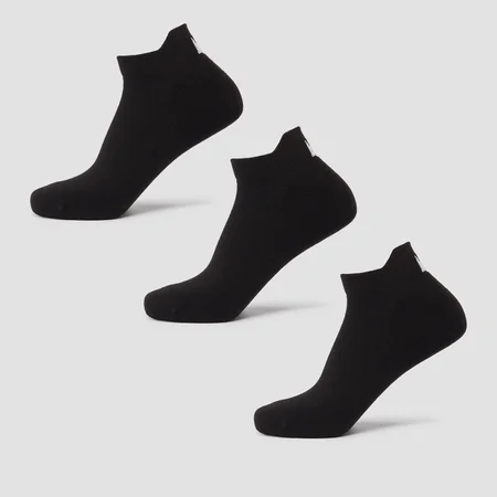 MP Unisex športne nogavice (3 v pakiranju) – črne