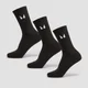 Nogavice Unisex MP (3 v paketu) – črne