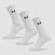 Nogavice Unisex MP (3 v paketu) – bele