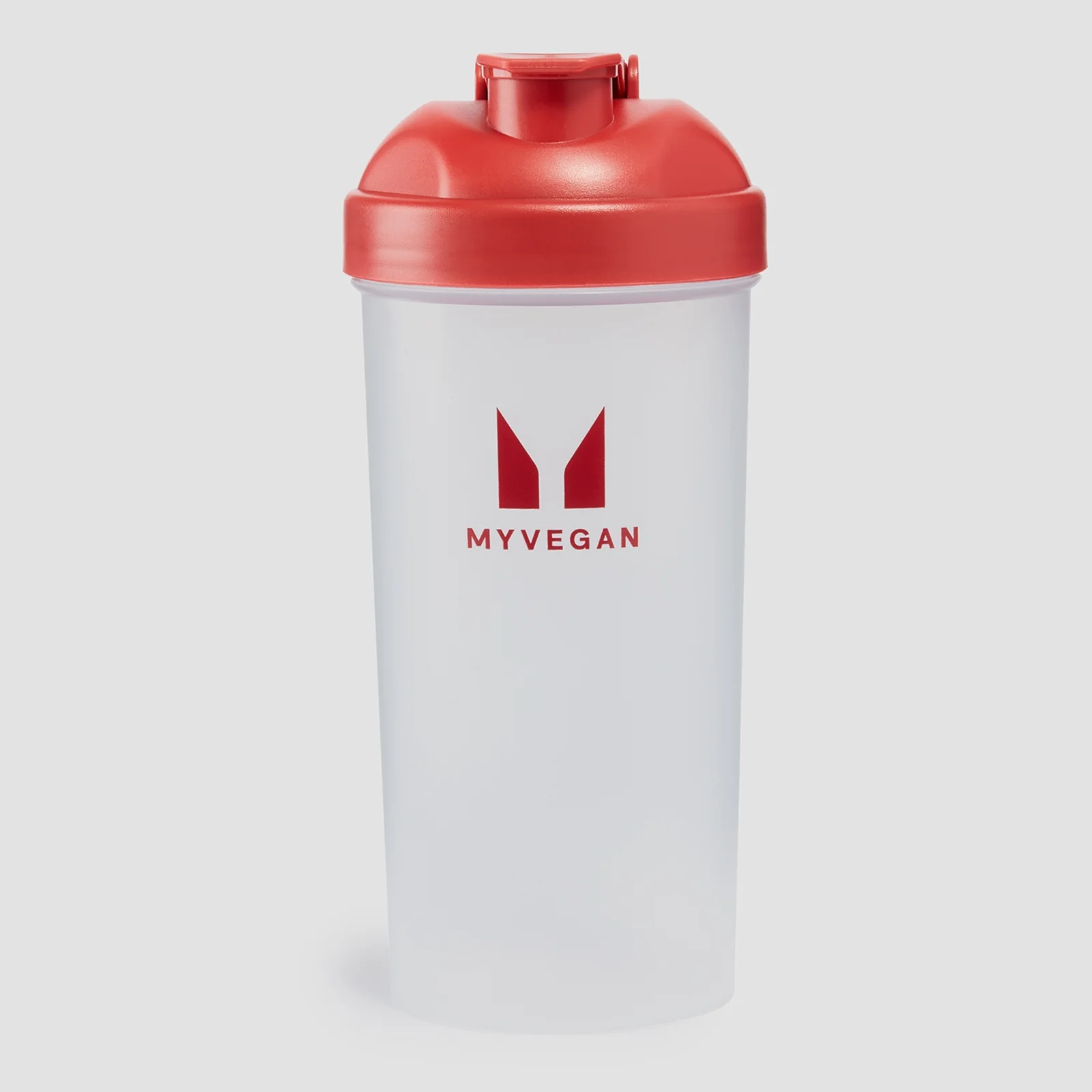 Myvegan Plastic Shaker Bottle - Burgundy - 600ml Slika 1