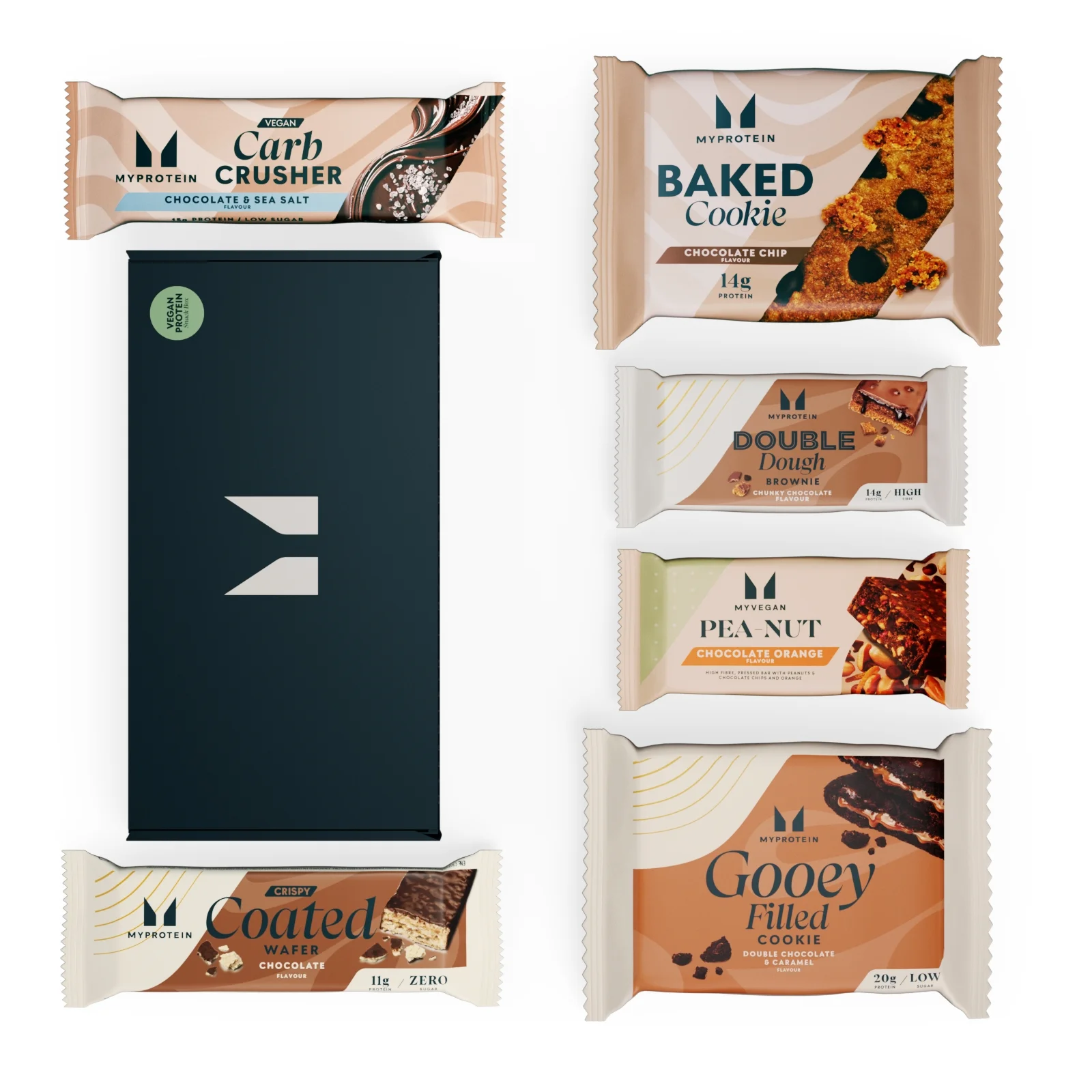 Paket beljakovinskih prigrizkov Protein Snack Box Slika 1
