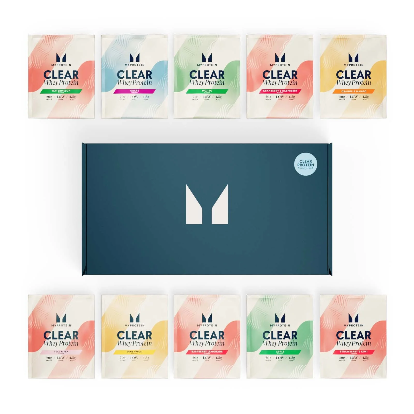 Izbor bistrih beljakovin Clear Protein Slika 1