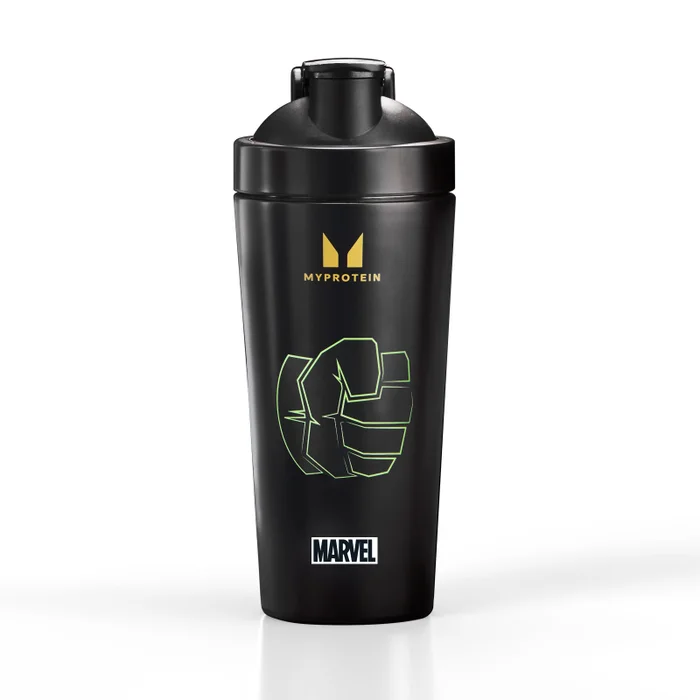 Šejker Myprotein Hulk iz reciklirane kovine – črna