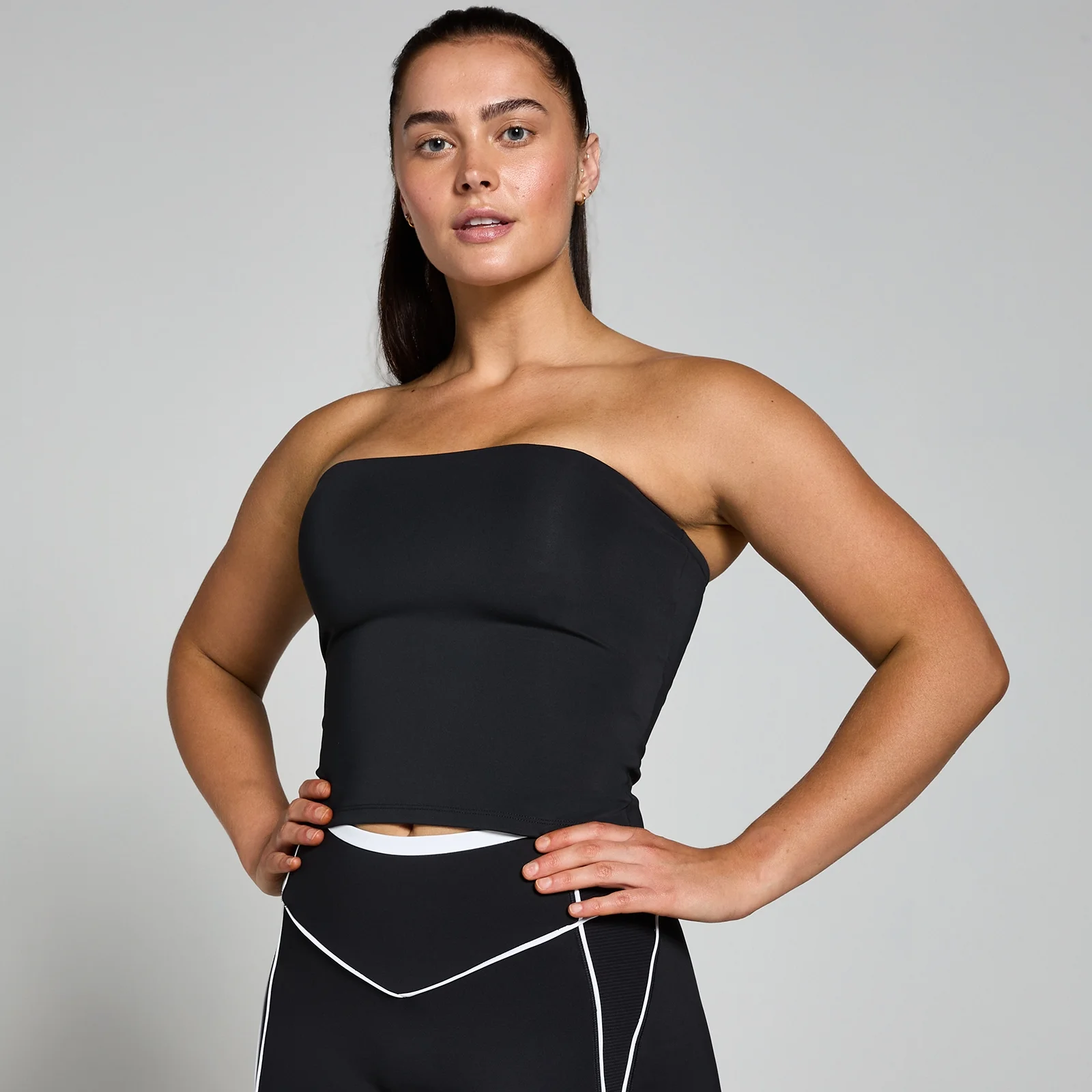 Ženski trak Tempo Bandeau MP – črna - XS Slika 1