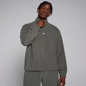 Moški flis z 1/4 zadrgo MP – Gun Metal - Size S