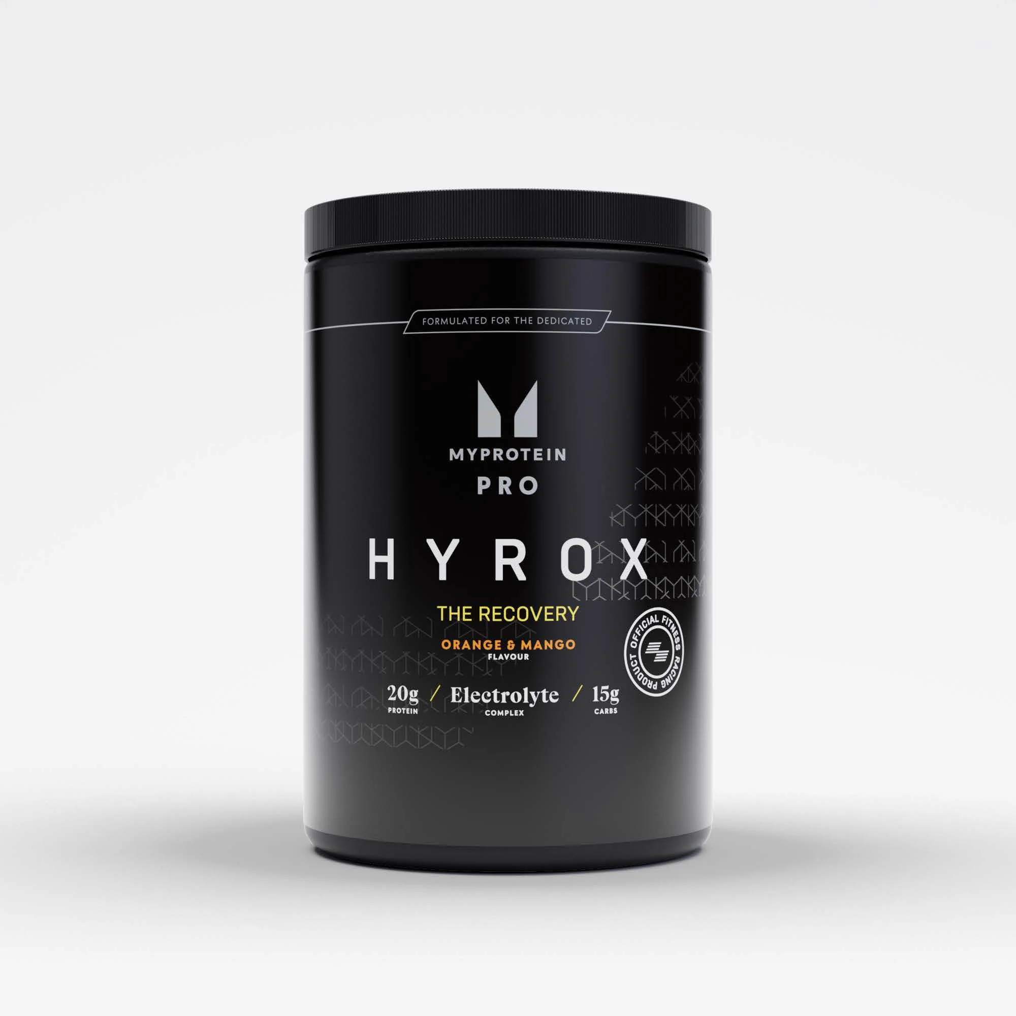 Mešanica za regeneracijo po vadbi THE Recovery – HYROX - 16servings - Orange and Mango Slika 1