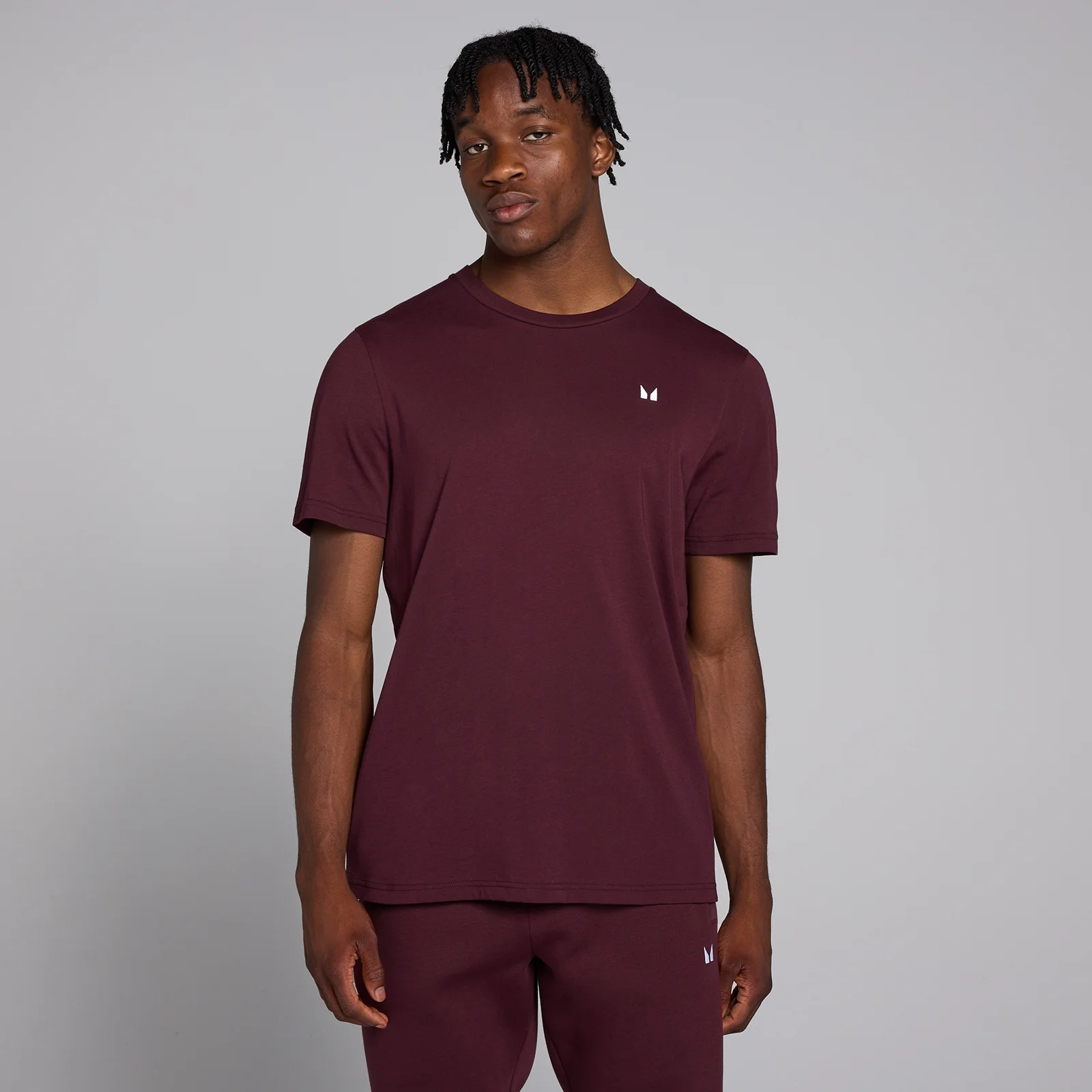 Moška majica s kratkimi rokavi Rest Day Short Sleeve T-Shirt MP –Deep Berry - XXL Slika 1