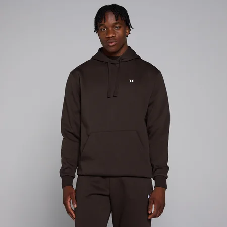 Moški pulover s kapuco Rest Day Hoodie MP – kava