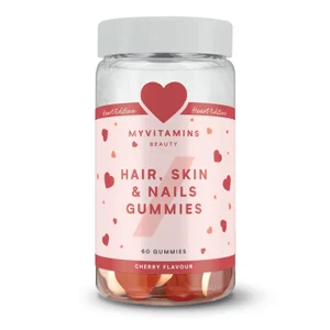 Gumijasti bonboni za lase, kožo in nohte – Layered Heart - Flavour Cherry