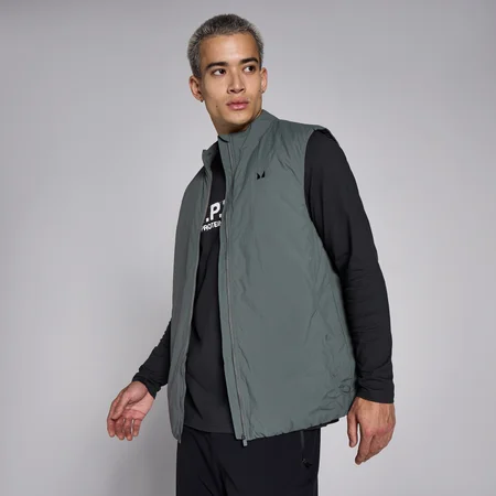 Moški podložen brezrokavnik Lifestyle MP – Moss Grey